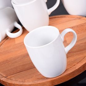 Keramika 6x9 cm Mat Transparan Beyaz Bulut Kupa