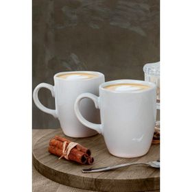 Keramika 6x9 cm Mat Transparan Beyaz Bulut Kupa