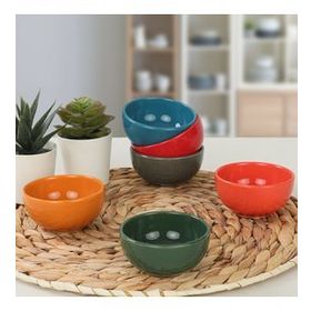 Keramika 8 CM 6 Adet 113 617 Rainbow Bulut Çerezlik Sosluk
