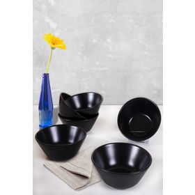 Keramika 956A Hitit 14 cm Siyah Kase