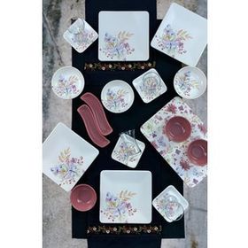 Keramika Bahar 21 Parça 4 Kişilik Kahvaltı Takımı Set