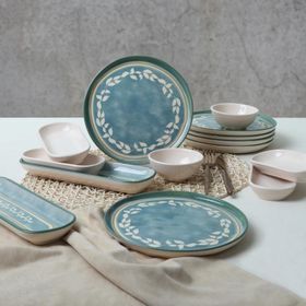 Keramika Berenice 14 Parça 6 Kişilik Kahvaltı Takımı