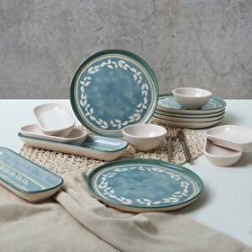 Keramika Berenice 14 Parça 6 Kişilik Kahvaltı Takımı