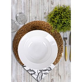 Keramika Beyaz 26 cm Makarna Tabağı