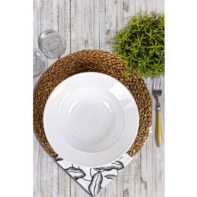 Keramika Beyaz 26 cm Makarna Tabağı