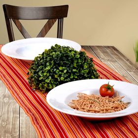 Keramika Beyaz 26 cm Makarna Tabağı