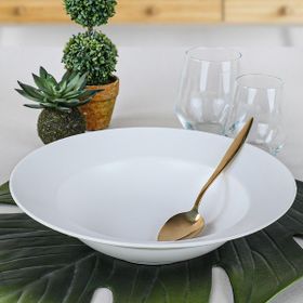 Keramika Beyaz 26 cm Makarna Tabağı