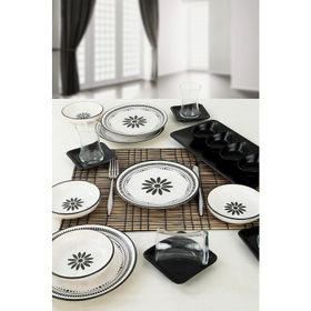 Keramika Black Rose 21 Parça 4 Kişilik Kahvaltı Takımı