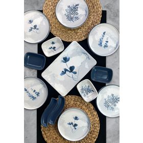 Keramika Blue Magic 13 Parça 6 Kişilik Kahvaltı Takımı