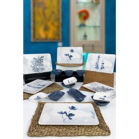 Keramika Blue Magic 17 Parça 6 Kişilik Kahvaltı Takımı