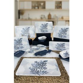 Keramika Blue Magic 17 Parça 6 Kişilik Kahvaltı Takımı