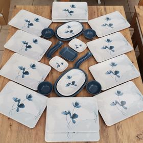 Keramika Blue Magıc 25 Parça 12 Kişilik Kahvaltı Takımı