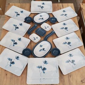 Keramika Blue Magıc 25 Parça 12 Kişilik Kahvaltı Takımı