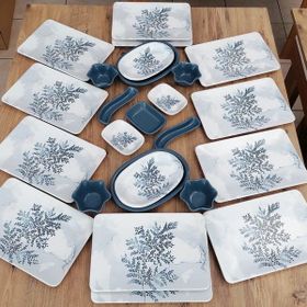 Keramika Blue Magıc 25 Parça 12 Kişilik Kahvaltı Takımı