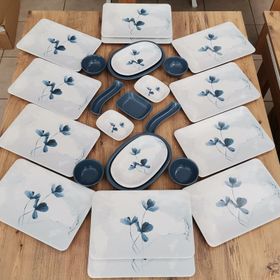 Keramika Blue Magıc 25 Parça 12 Kişilik Kahvaltı Takımı