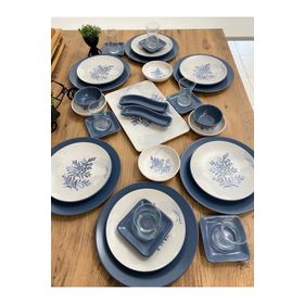 Keramika Blue Magic 33 Parça 6 Kişilik Kahvaltı Takımı