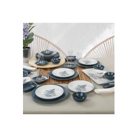 Keramika Blue Magic 36 Parça 6 Kişilik Kahvaltı Takımı
