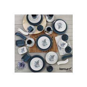Keramika Blue Magic 37 Parça 6 Kişilik Kahvaltı Takımı