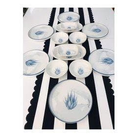 Keramika Blue Magic Kaktüs 14 Parça 6 Kişilik Kahvaltı Takımı