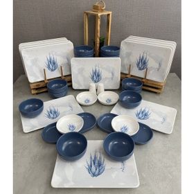 Keramika Blue Magic Siera 32 Parça 12 Kişilik Yemek Takımı