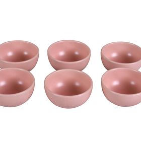 Keramika Bulut 6 Adet Pembe 8 cm Kase
