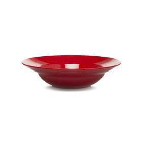 Keramika Delta Kırmızı 26 cm Makarna Tabağı