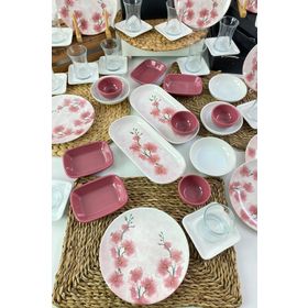 Keramika Fiore 50 Parça 12 Kişilik Kahvaltı Takımı