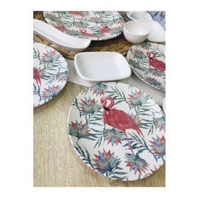 Keramika Flamingo 6 Kişilik 15 Parça Kahvaltı Takımı