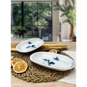 Keramika Hitit Blue Magic 22 cm 2 Adet Kayık Tabak