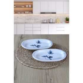Keramika Hitit Blue Magic 22 cm 2 Adet Kayık Tabak