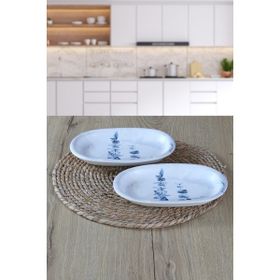 Keramika Hitit Blue Magic 22 cm 2 Adet Kayık Tabak