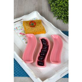 Keramika İvory 3'lü 18 cm Zeytinlik