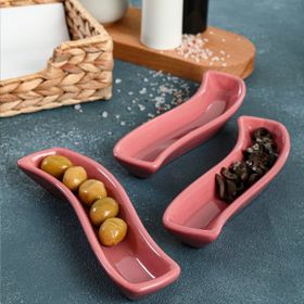 Keramika İvory 3'lü 18 cm Zeytinlik