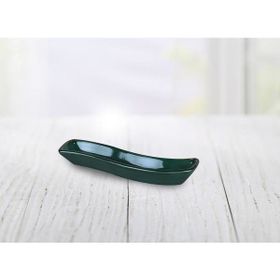 Keramika Ivory Artıstık Reaktif Koyu Yeşil 18 cm Zeytin Kasesi
