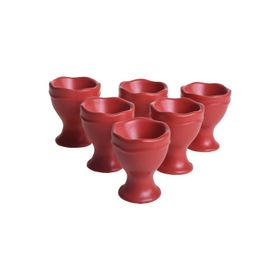 Keramika Juliet Mat Kırmızı 7 cm 6 Adet Yumurtalık