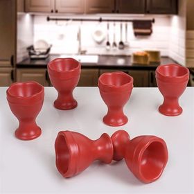 Keramika Juliet Mat Kırmızı 7 cm 6 Adet Yumurtalık