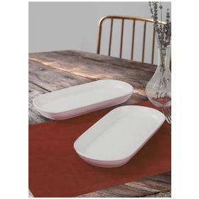 Keramika Kayık Noyan Beyaz 26 cm Tabak