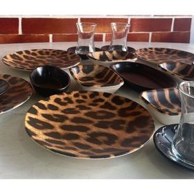 Keramika Leopar 25 Parça Kahvaltı Takımı