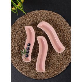 Keramika Mat Açık Pembe İvory 3'lü Zeytinlik