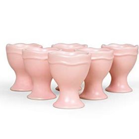 Keramika Mat Açık Pembe Juliet 6 Adet Yumurtalık