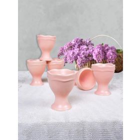Keramika Mat Açık Pembe Juliet 6 Adet Yumurtalık