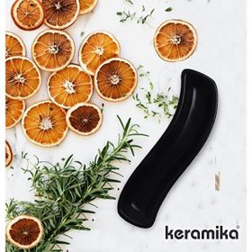 Keramika Mat Siyah İvory Zeytinlik