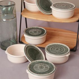 Keramika Maya 10 cm 6 Adet Kahvaltılık