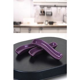 Keramika Mor Renk İvory 3 Adet 18 cm Zeytinlik