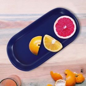 Keramika Noyan Mat Kobalt 26 cm Kayık Tabak