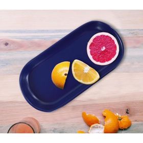 Keramika Noyan Mat Kobalt 26 cm Kayık Tabak