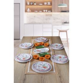 Keramika Pateh 21 Parça 6 Kişilik Kahvaltı Takımı
