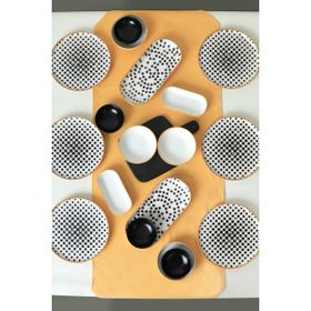 Keramika Polka 18 Parça 6 Kişilik Kahvaltı Takımı