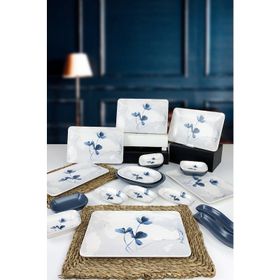 Keramika Siera Blue Magic 19 Parça 6 Kişilik Kahvaltı Takımı
