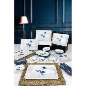 Keramika Siera Blue Magic 19 Parça 6 Kişilik Kahvaltı Takımı